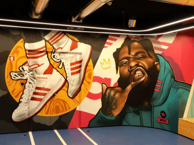 MrDheo - Adidas Headquarters - Porto 2021 MrDheo - Adidas Headquarters - Porto 2021(arte urbana/street art/graffiti/mural)