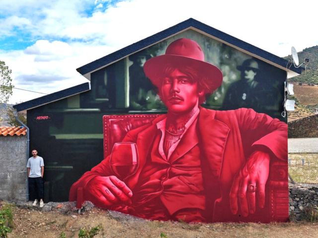MrDheo - "Bohemia" - Douro 2024 MrDheo - "Bohemia" - Douro 2024 (arte urbana/street art/graffiti/mural)