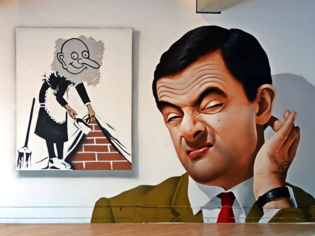 MrDheo - "Whistler's Cousin" - London (UK) 2018 MrDheo - "Whistler's Cousin" - London (UK) 2018 (arte urbana/street art/graffiti/mural)