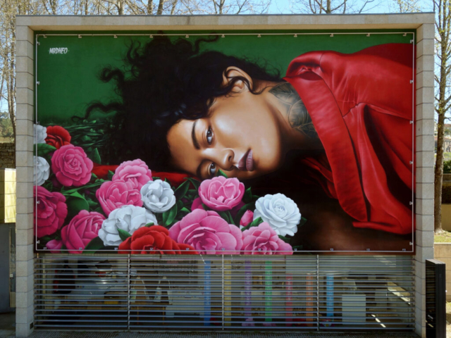 MrDheo - "Raíz" - Celorico de Basto 2025 MrDheo - "Raíz" - Celorico de Basto 2025 (arte urbana/street art/graffiti/mural)