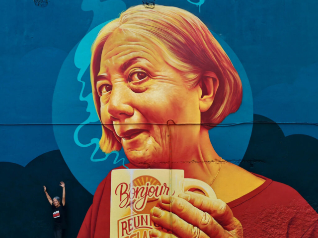 MrDheo - "Tatie Monique" - Reunion Island 2025 MrDheo - "Tatie Monique" - Reunion Island 2025 (arte urbana/street art/graffiti/mural)